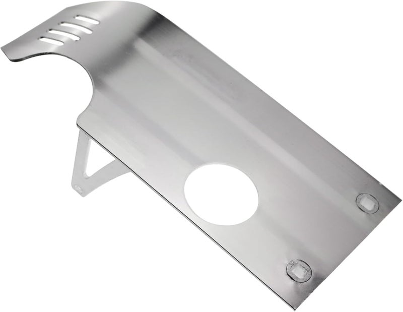 New Olym Aluminum Foot Start Engine Skid Plate for XR50 XR70 Lifan YX SSR110 125 Thumpstar Coolster Apollo Kymco GMX NXD Demonx TaoTaoDB17 50cc 70cc 90cc 110cc 125cc 140cc 150cc Pit Dirt Bike Silver - Image 4